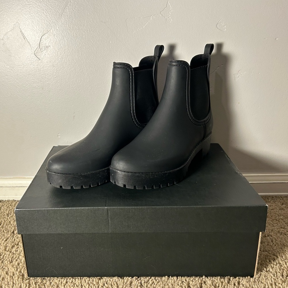 Black Platform Boots